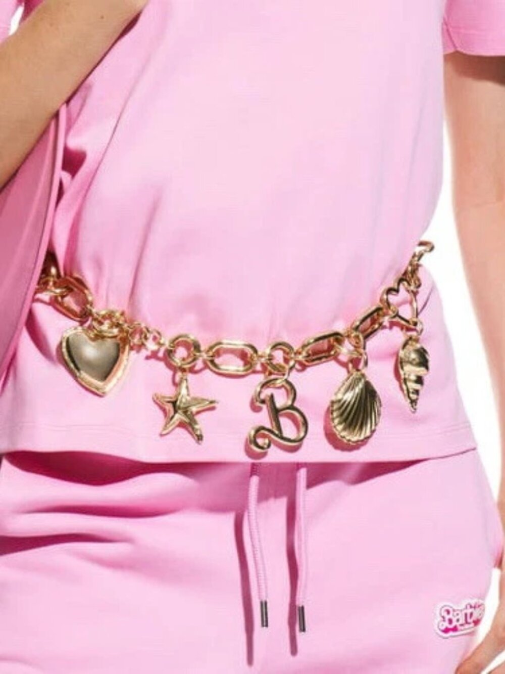 Zara Barbie Mattel Charms Chain Belt Size US 32 NWT